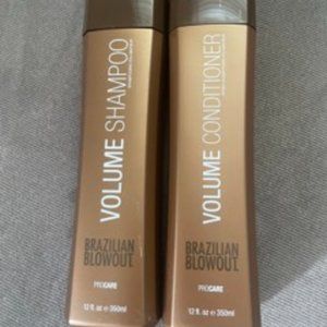 NEW NEVER BEEN OPEND - Brazilian Blowout Volume Shampoo & Conditioner